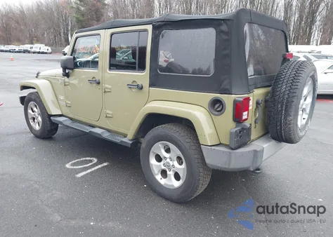 2013 Jeep Wrangler Unlimited Sahara z USA, uszkodzony, nr VIN 1C4HJWEG0DL581612